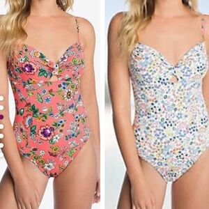 Vera Bradley floral reversible one piece swimsuit Sadie